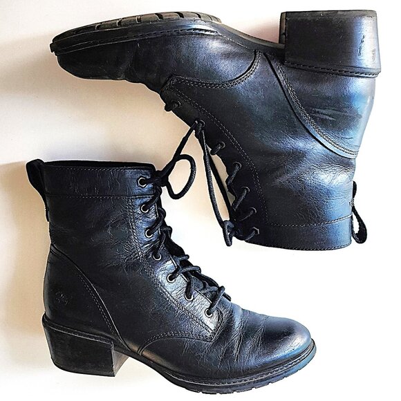 Timberland Sutherlin Bay black leather ankle boots - Picture 3 of 13